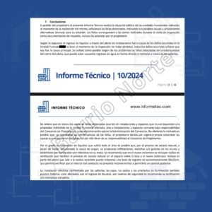 Daños por humedad en muros interiores causados por filtraciones