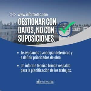 Diagnóstico técnico de complejo edilicio con problemas de humedad y aislación térmica