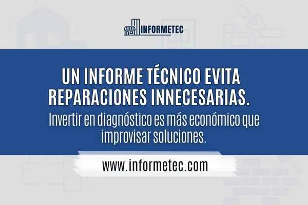 no tires tu plata. Pedí un informe técnico al mejor arquitecto