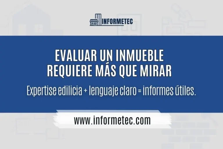 Diagnóstico técnico edilicio confiable para propietarios e inquilinos Informe técnico informetec