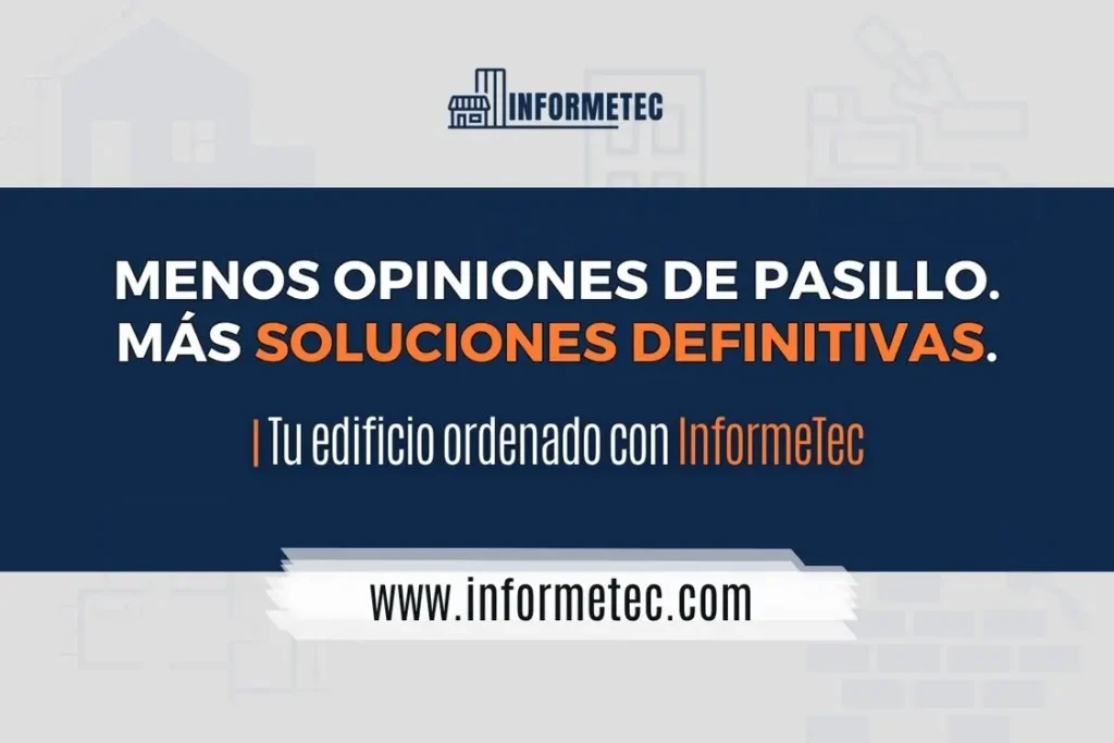 Propietario, inquilino o administrador. Evitar problemas en tu consorcios es posible, solicita tu informe técnico.