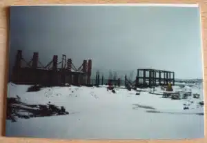 Experiencia en obra, clima extremo en la patagonia Argentina. Arquitecto Gustavo Lamensa