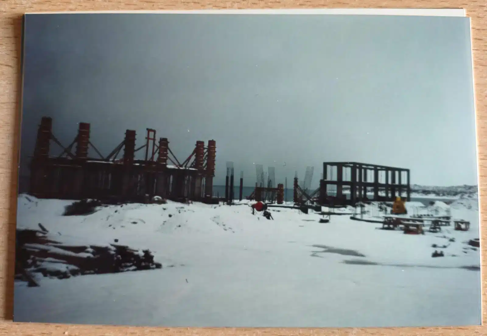 Experiencia en obra, clima extremo en la patagonia Argentina. Arquitecto Gustavo Lamensa