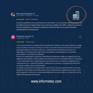 Peritaje de vivienda por daños estructurales y grietas causadas por obra vecina.